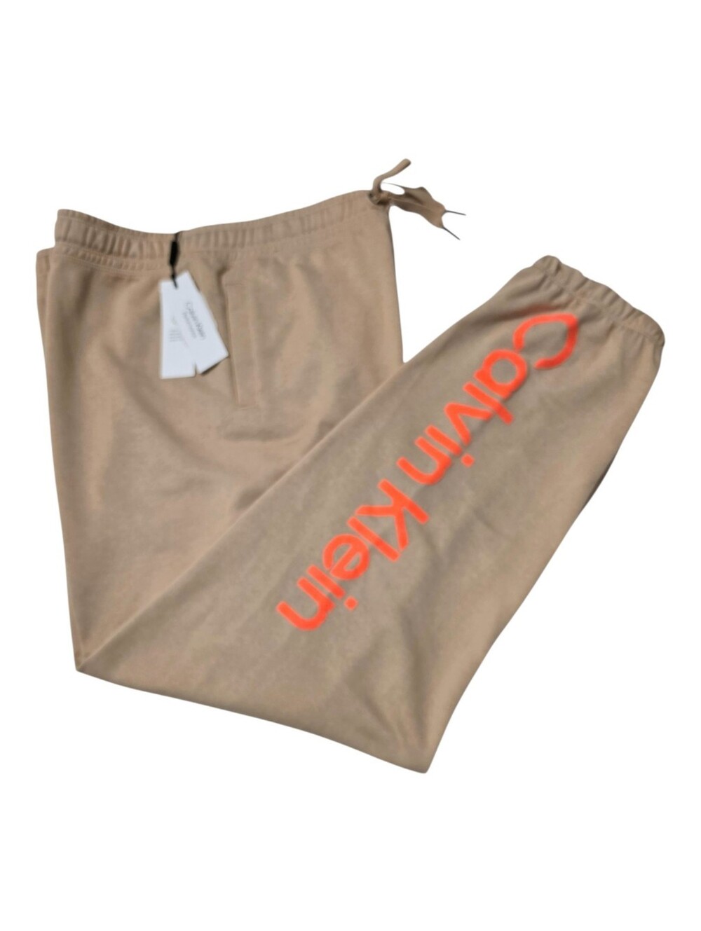 Calvin klein Performance Activewear Big Logo Ankle Relaxed Streetwear Jogger L